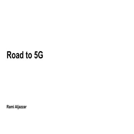 Road to 5 g   for public