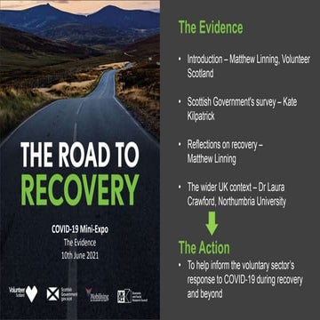 Road to recovery Final Presentation