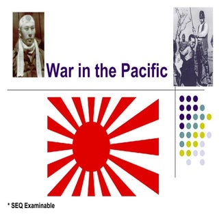 Road To War    Pacific