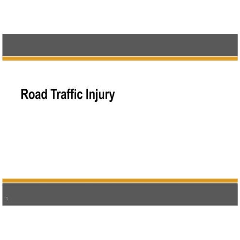 World report on road traffic injury prevention. | PDF