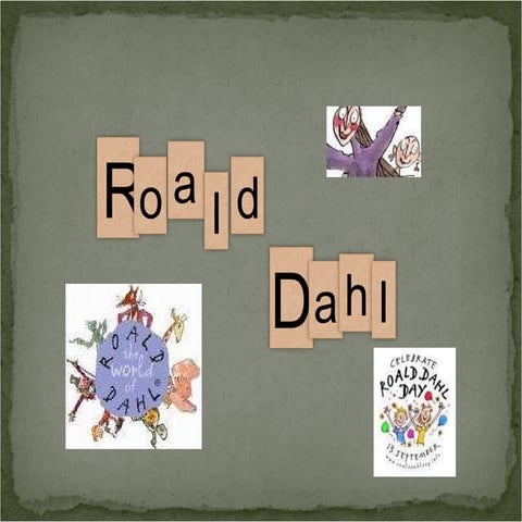 Roald Dahl biography Presentation