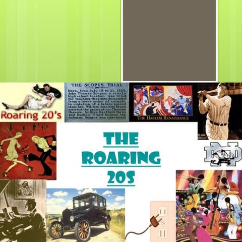 Roaring 20s ppt