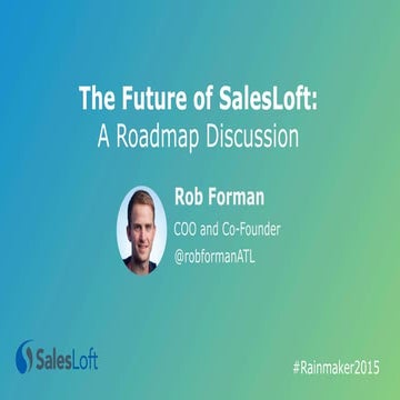 Rob Forman Rainmaker 2015