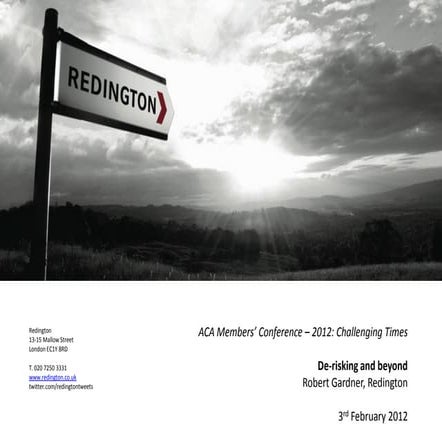 De-risking and Beyond