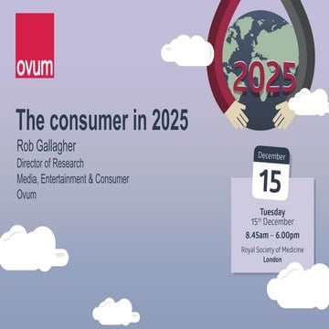 The consumer in 2025 - Digital Futures 2025