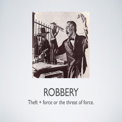 Robbery