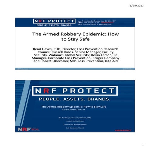 The Armed Robbery Epidemic: How to Stay Safe