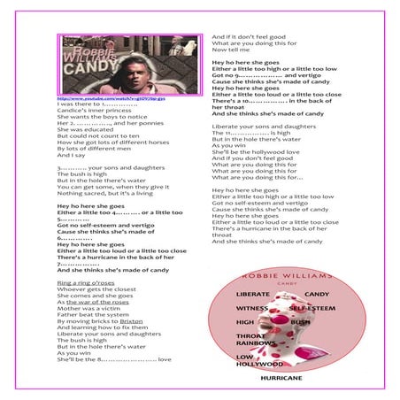 Robbie williams - Candy