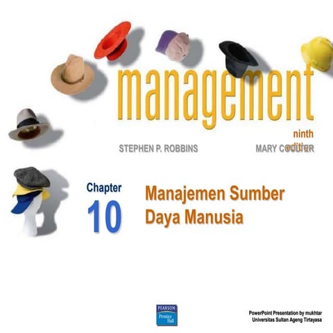 Robbins 10 _ Manajemen Sumber Daya Manusia | PPSX