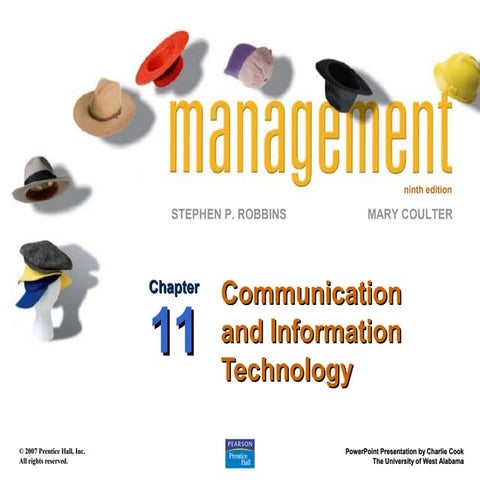 Robbins9 ppt11 communication