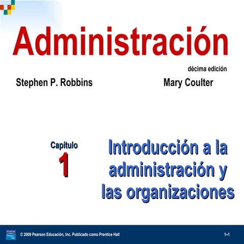 Administracion Robbins coulter libro completo | PDF