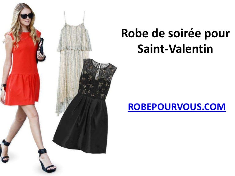 robe pour saint valentin