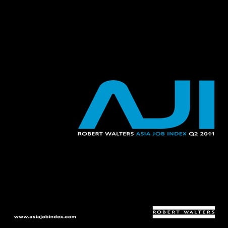 Robert Walters Asia Job Index Q2 2011