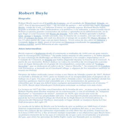 Robert boyle | PPTX