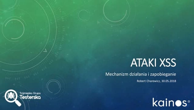 TGT#20 - Ataki XSS - Robert Charewicz