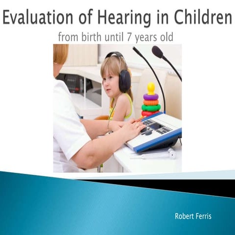 Hearing screening newborn | PPTX