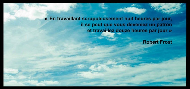 Citation De Robert Frost