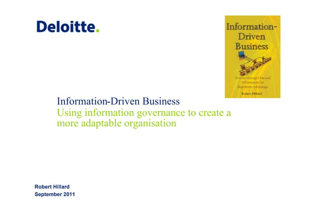 Robert hillard   presentation
