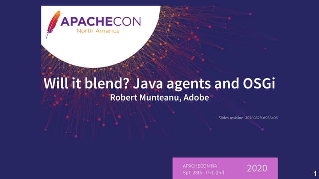 Will it blend? Java agents and OSGi
