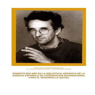 Dossier de Roberto Bolaño