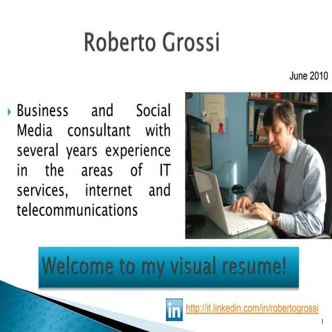 Roberto grossi visual resume june 2010