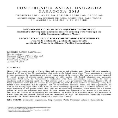 LAC Session: Roberto Ramos, Special Assistant Secretary of State of Puerto Ri...