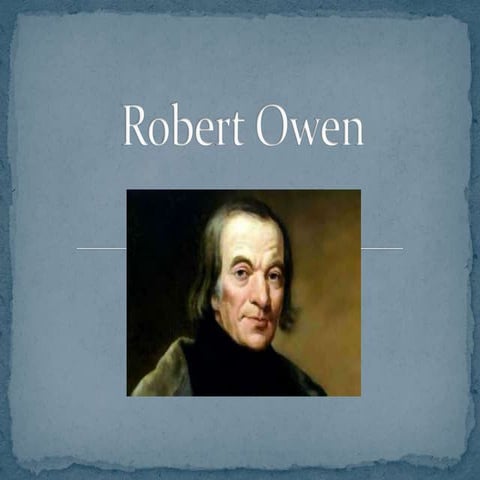 Robert owen