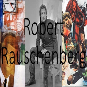 Robert rauschenberg