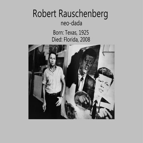 Robert rauschenberg   updated