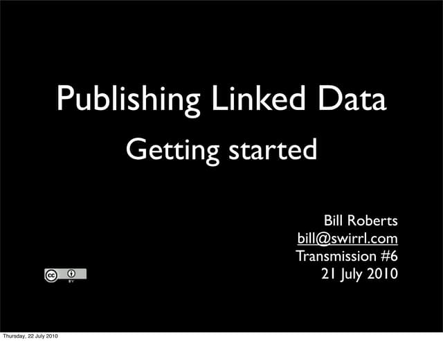 Transmission6 - Publishing Linked Data