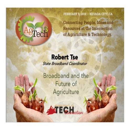 Robert Tse: Broadband and the Future of Agriculture