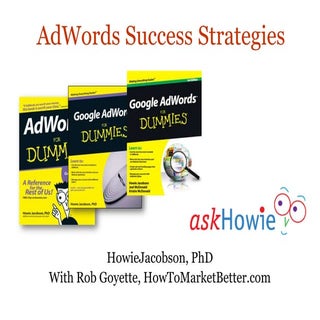 AdWords Success Strategies