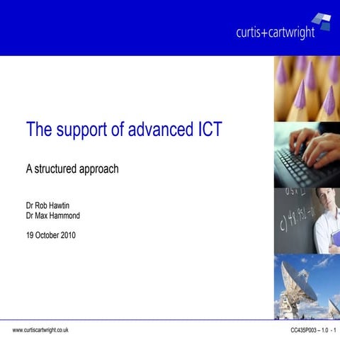 The Support of Advanced IT | PPT