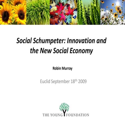 Innovation and the New Social Economy