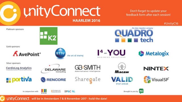 A Real-World Implementation of a Social Intranet Based on Office 365 (Unity C...