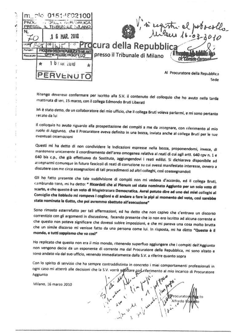 Scontro Robledo Liberati