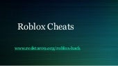  Roblox Cheats