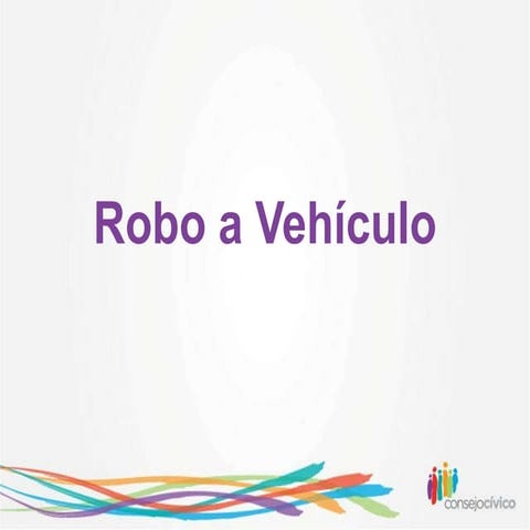 Robo a vehículo mayo 2015