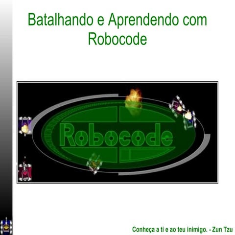 Batalhas com Robocode