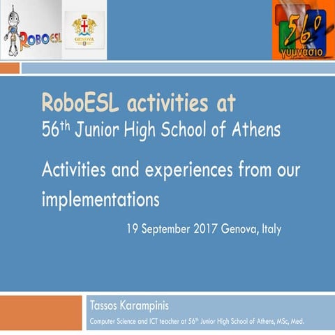 RoboESL_Project_Genova-v5t_TrainingCourse_170919