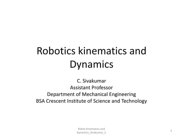 Robot-kinematics-and-dynamics for mechanical .pdf