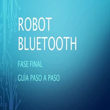 Robot bluetooth