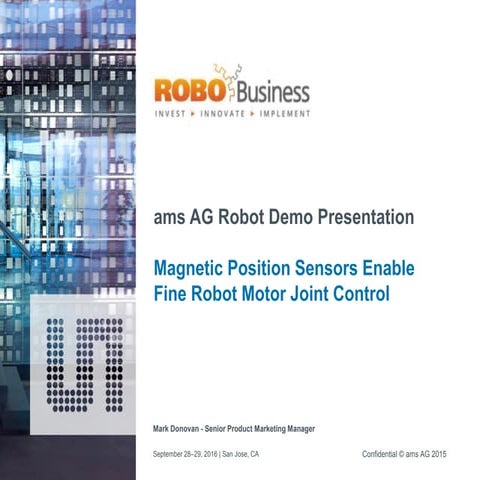 Magnetic Position Sensors Enable Fine Robot Motor Joint Control
