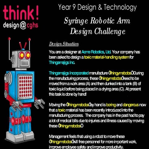 Hydaulic Syringe Robotic Arm