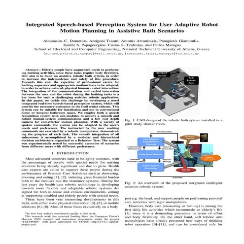 Robotic speech processing