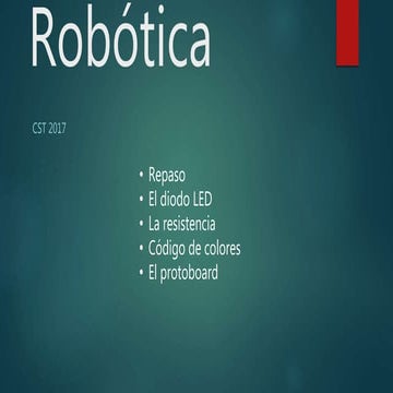 Robótica - Conceptos preliminares 2