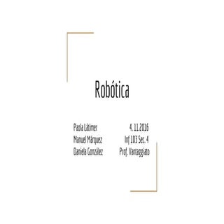 Robotica (inf 1034) edit 