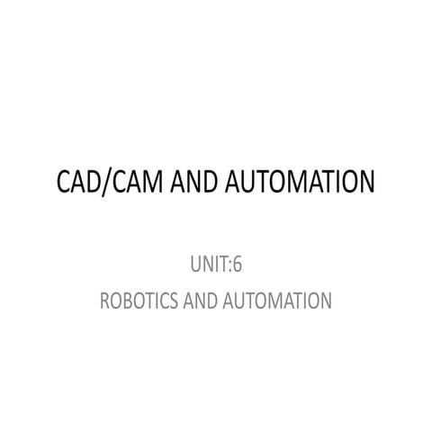 Robotic&amp;automation