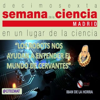 SEMANA DE LA CIENCIA 2016 UNED
