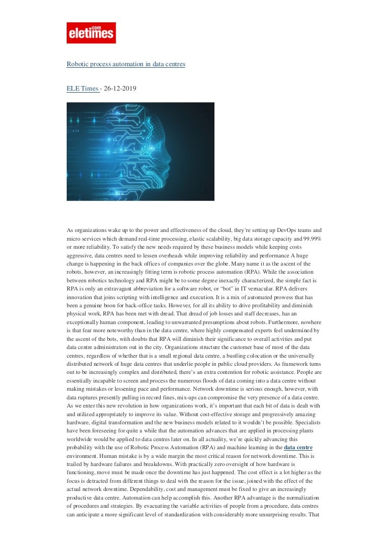 data process automation
